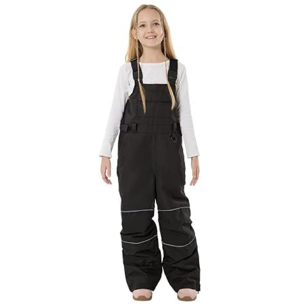 GSOU SNOW Kids Snow Bibs Boys Girls Ski Bib Snowboard Pants Insulated Waterproof - Picture 2 of 6